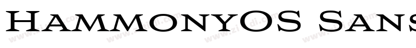 HammonyOS Sans SC Bo字体转换